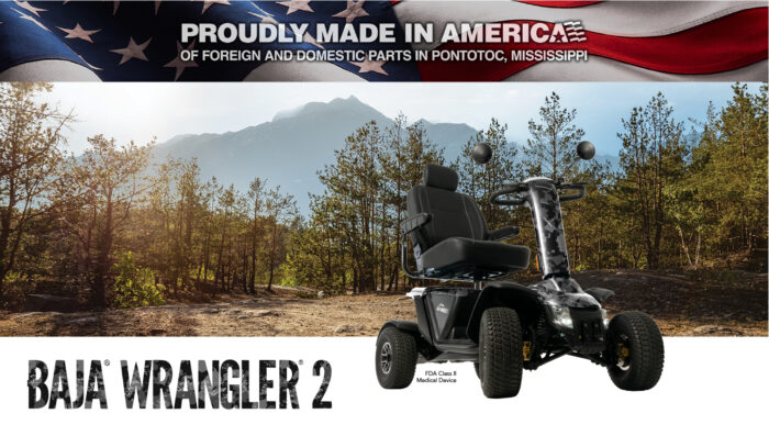 Pride Baja Wrangler 2 - 4 Wheel Scooter - Image 3