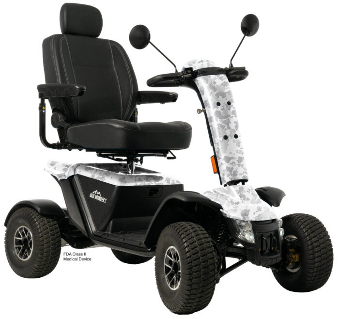 Pride Baja Wrangler 2 - 4 Wheel Scooter - Image 2