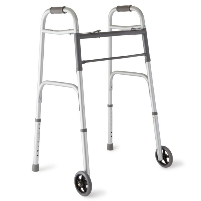 Folding Walker w/ 5” Wheels