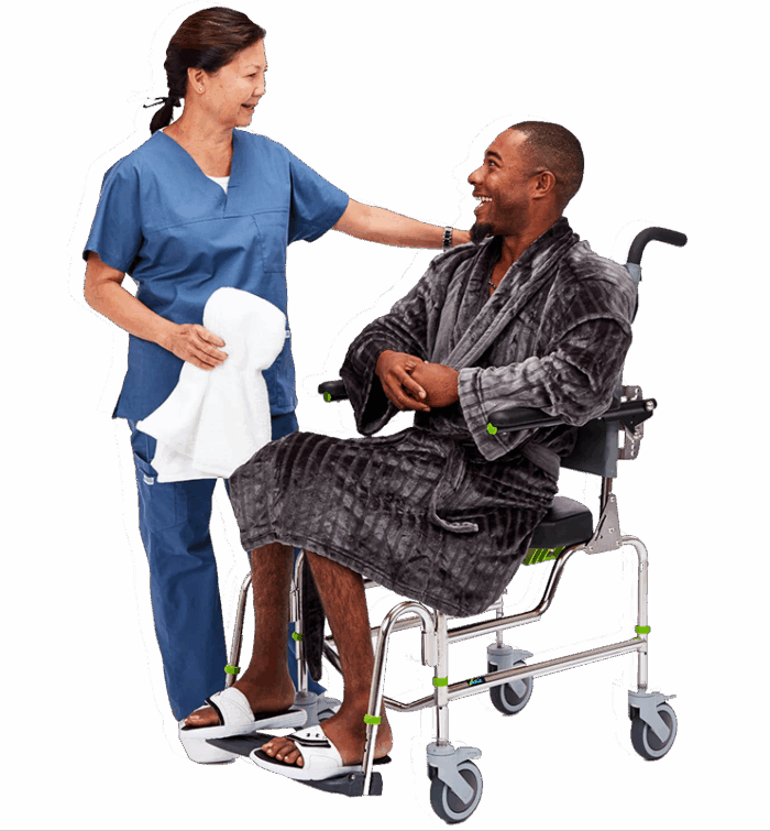 RAZ AP Shower Commode Chair - Image 2