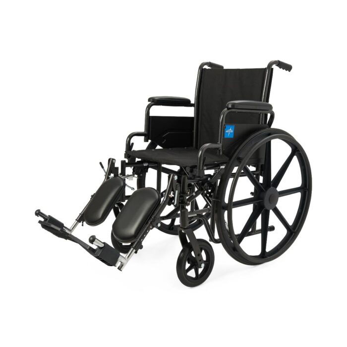 Medline Standard Manual Wheelchair - Image 2