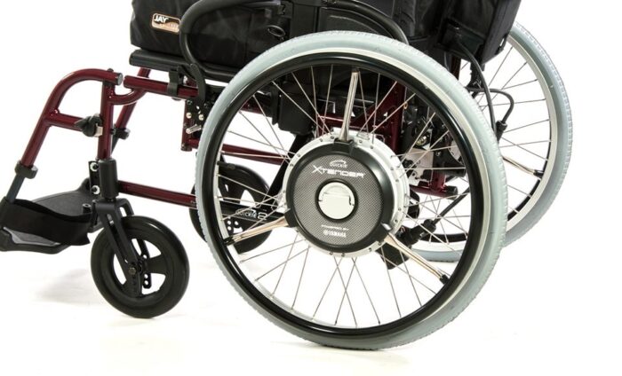 QUICKIE Xtender Manual Power Assist Wheels - Image 3